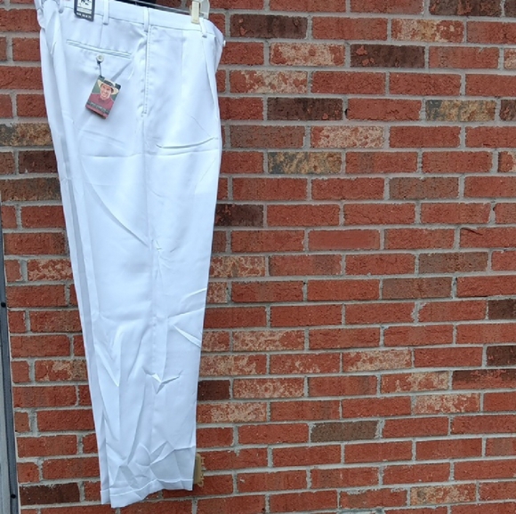Jos A Bank David Leadbetter Golf White Pants - Picture 1 of 6